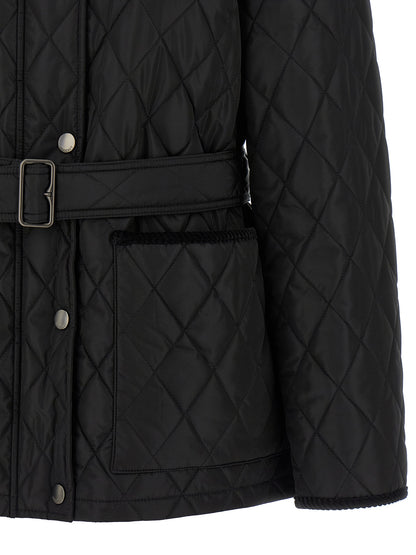 Burberry Chiltern Quilted Black Polyamide Jacket