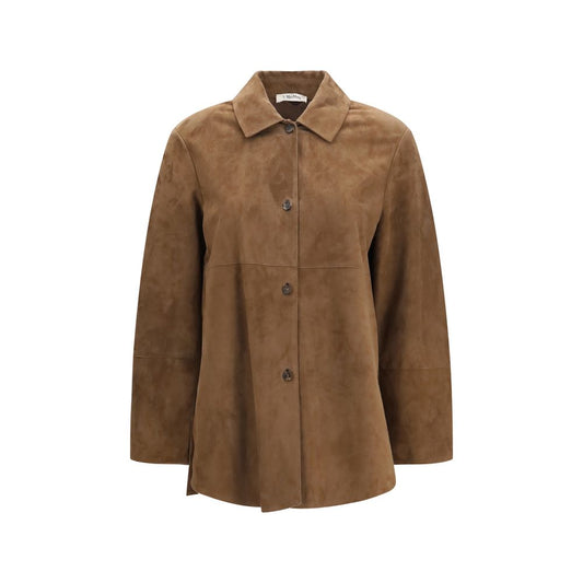 'S Max Mara Gocce Brown Suede Jacket