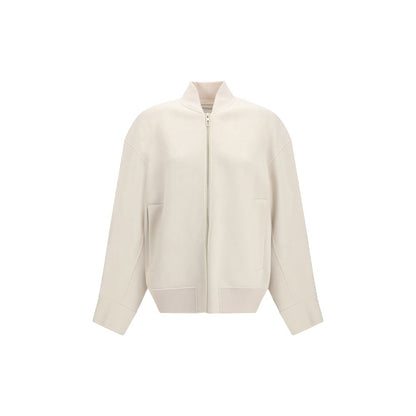 Max Mara Sportmax Ondata Beige Virgin Wool Jacket