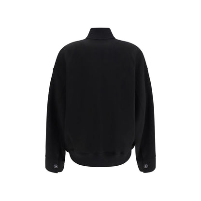 Max Mara Sportmax Ondata Black Virgin Wool Jacket