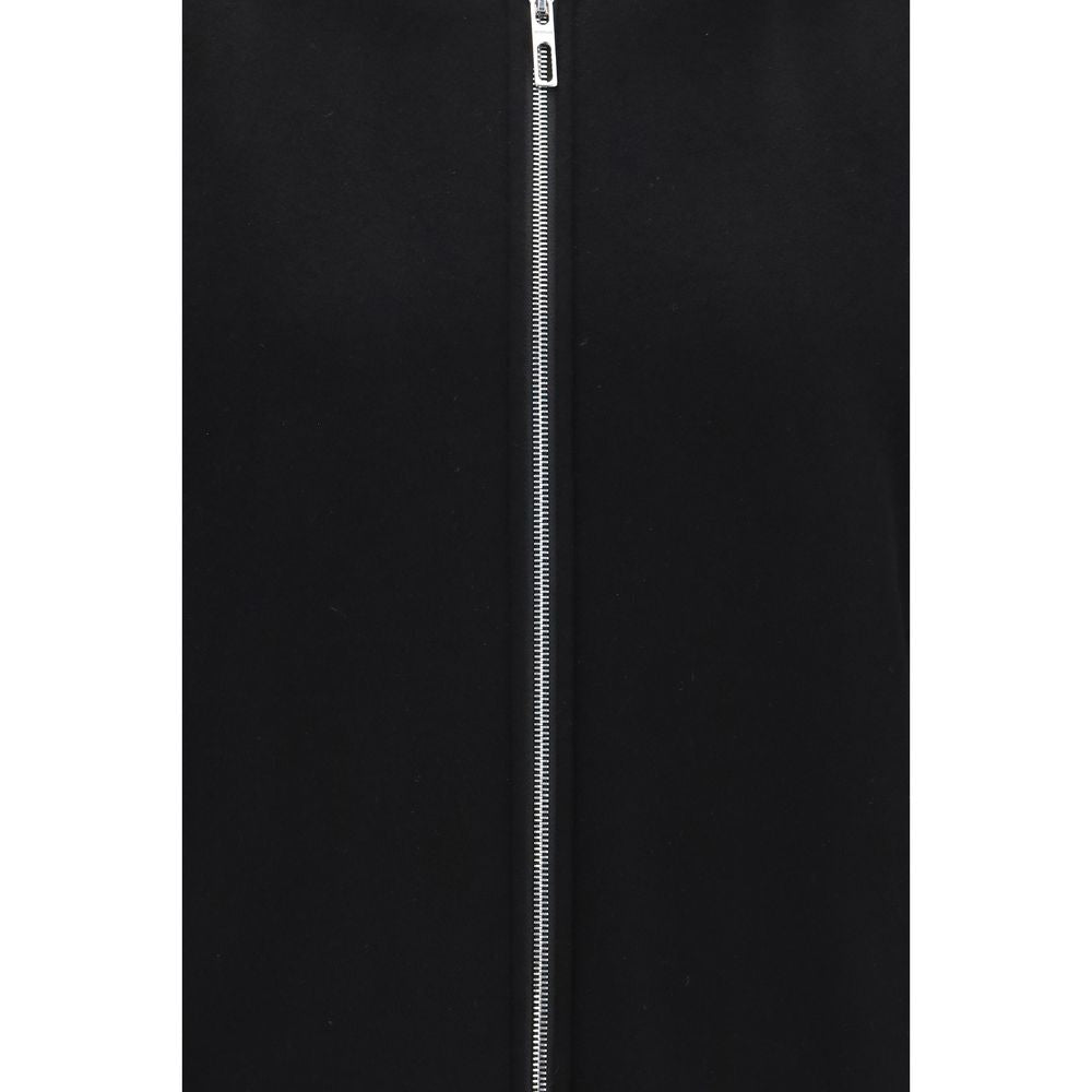 Max Mara Sportmax Ondata Black Virgin Wool Jacket