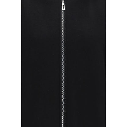 Max Mara Sportmax Ondata Black Virgin Wool Jacket