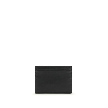 Vivienne Westwood Orb Black Polyurethane Card Holder