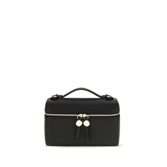 Black Calf Leather Bos Taurus Shoulder Bag