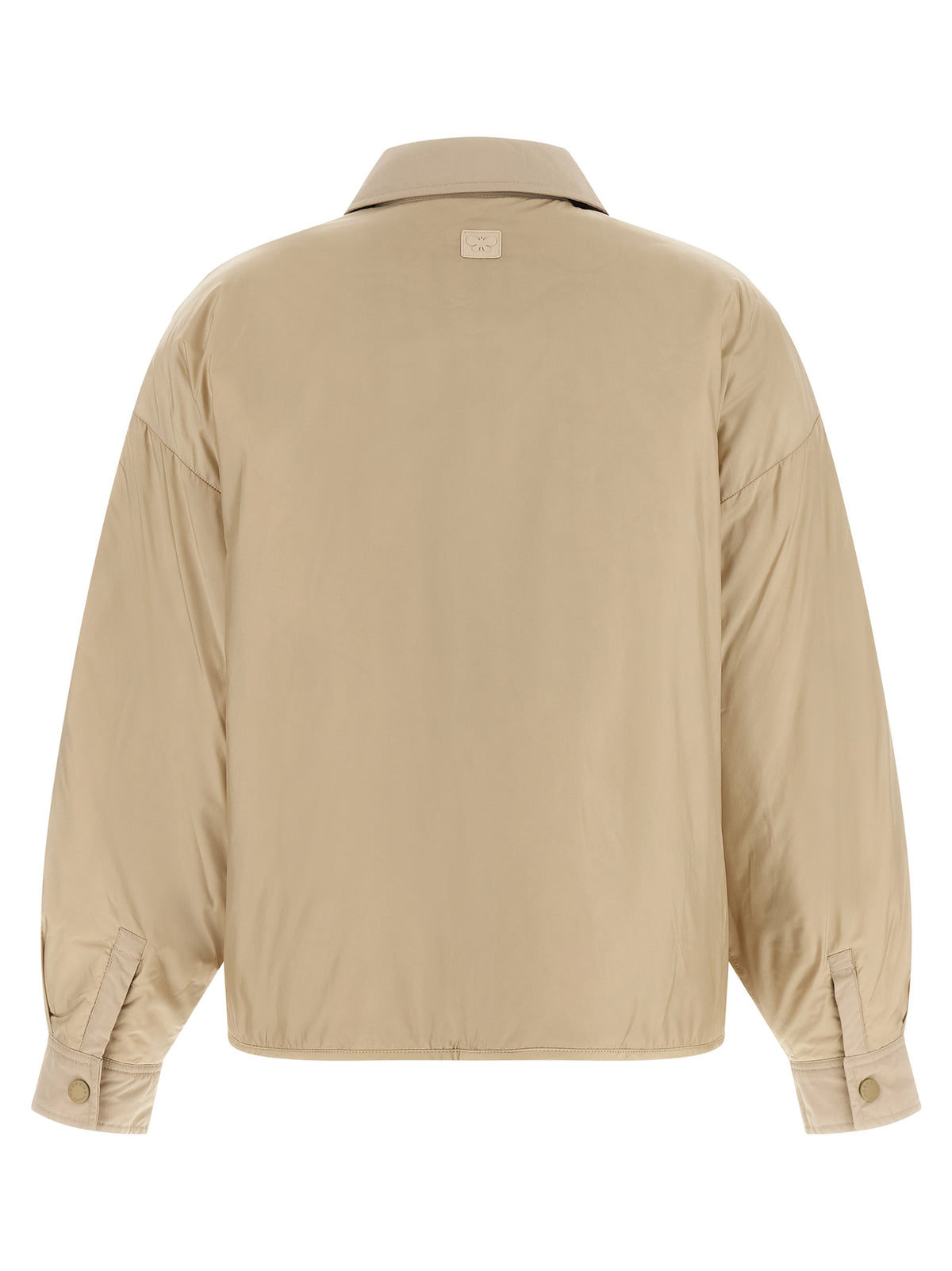 Weekend Max Mara Beige Padded Shirt Jacket
