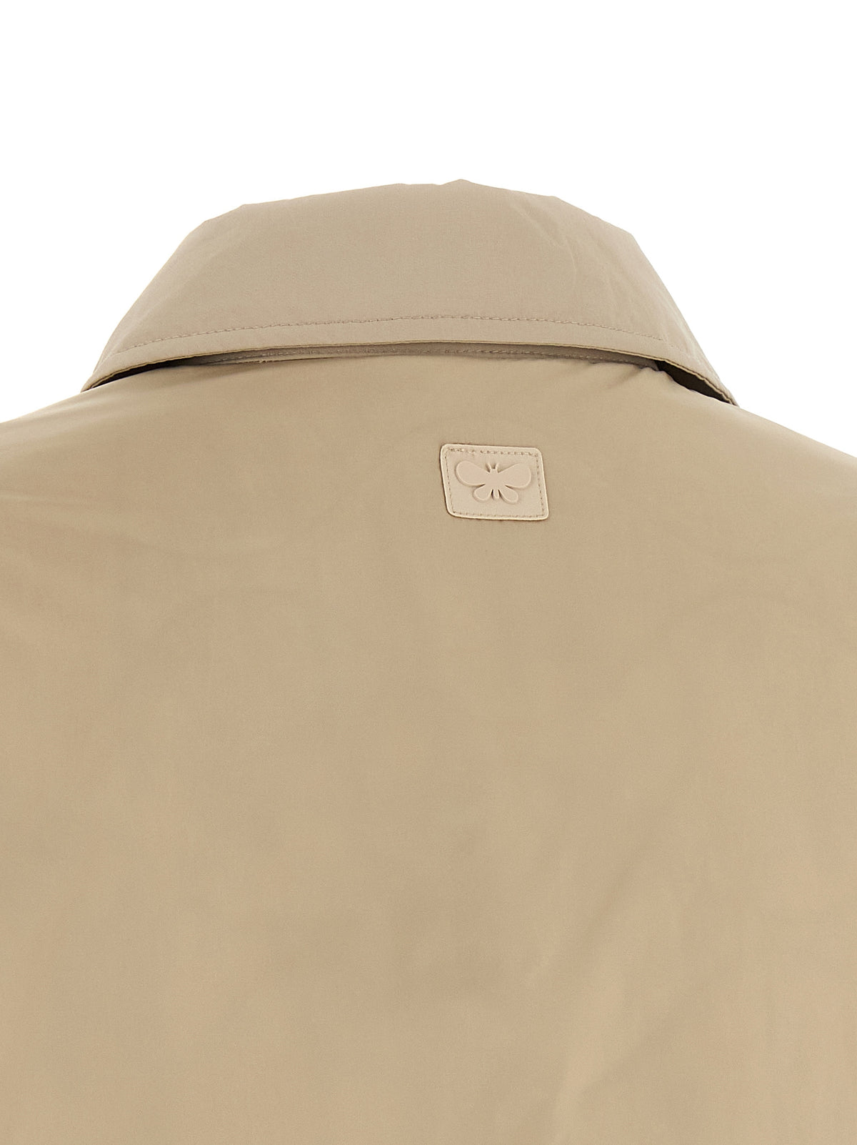 Weekend Max Mara Beige Padded Shirt Jacket