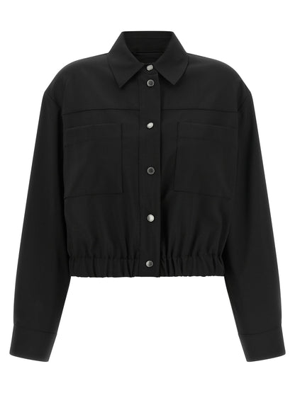 Weekend Max Mara Black Virgin Wool Jacket