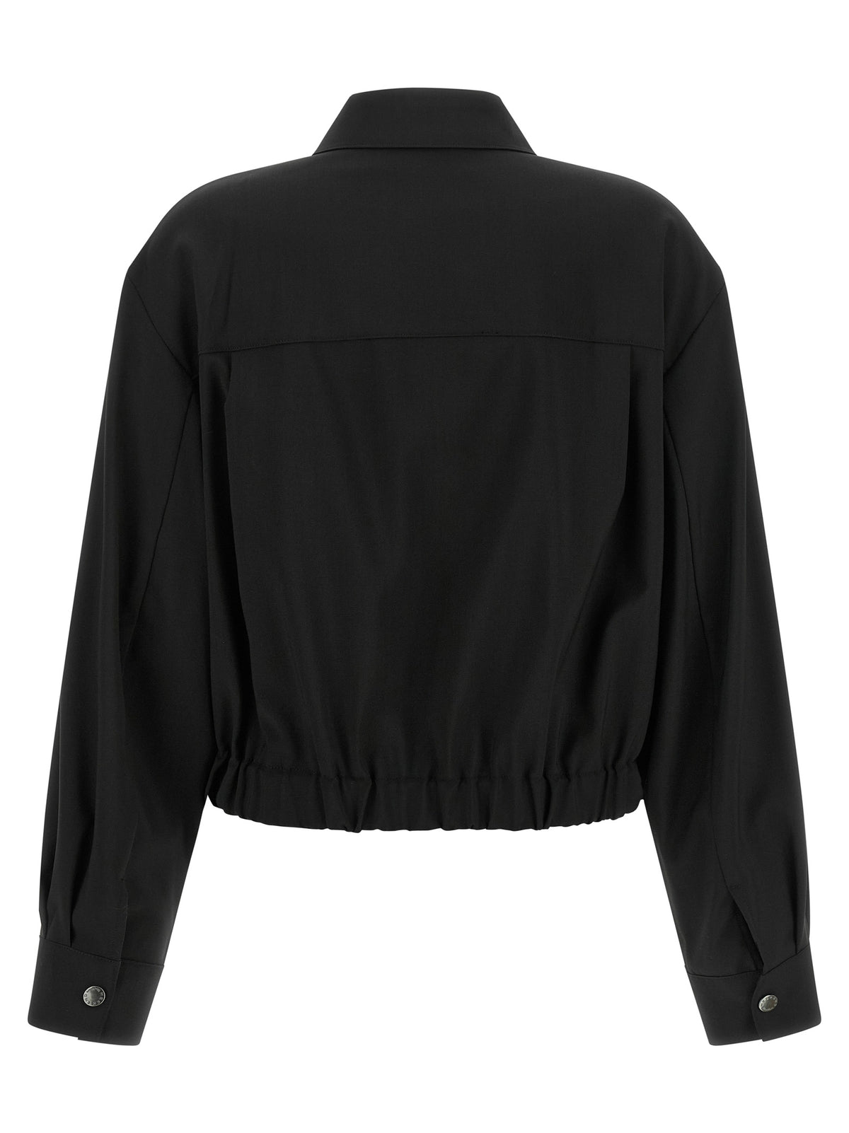 Weekend Max Mara Black Virgin Wool Jacket