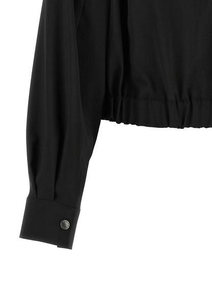 Weekend Max Mara Black Virgin Wool Jacket