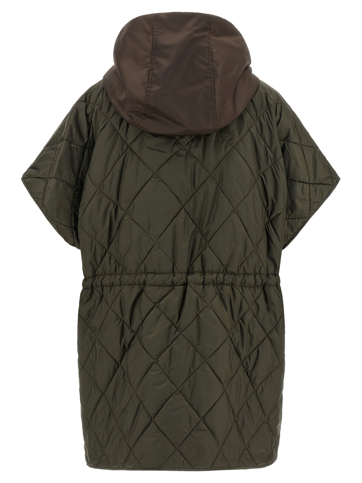 Weekend Max Mara Orgiano Brown Padded Vest