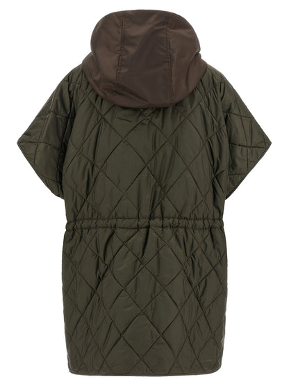 Weekend Max Mara Orgiano Brown Padded Vest