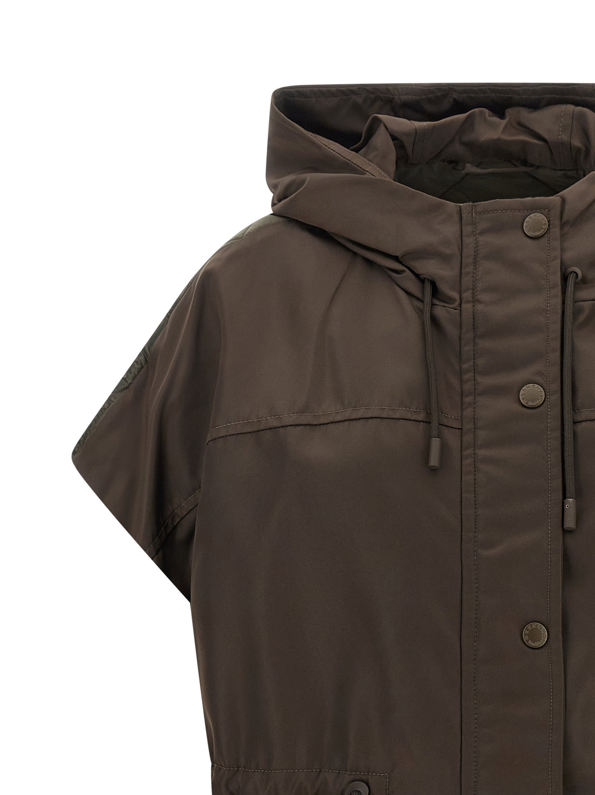 Weekend Max Mara Orgiano Brown Padded Vest