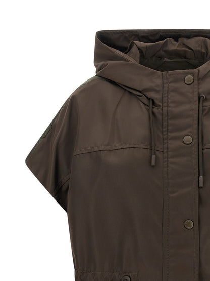 Weekend Max Mara Orgiano Brown Padded Vest