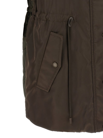 Weekend Max Mara Orgiano Brown Padded Vest