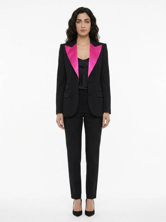 Dolce & Gabbana Black Elastane Jacket
