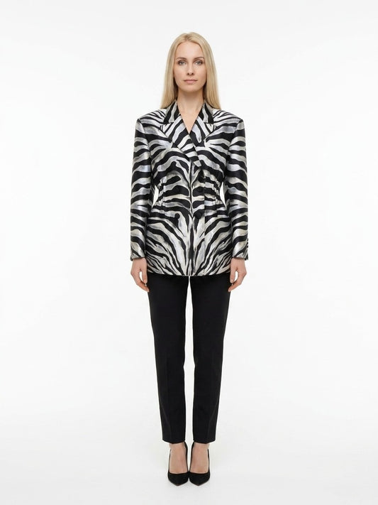 Dolce & Gabbana Bicolor Polyester Jacket