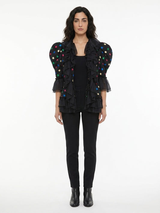 Dolce & Gabbana Multicolor Acetate Jacket