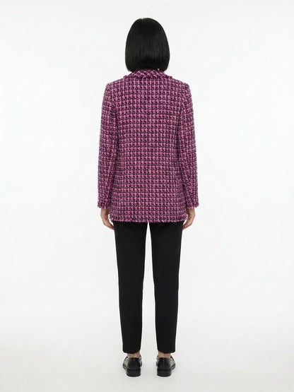 Dolce & Gabbana Purple Cotton Jacket