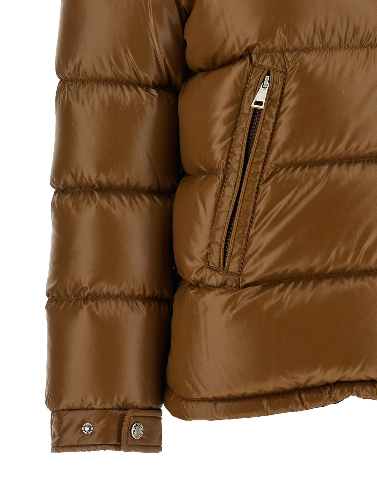 Moncler Hypolais Brown Short Down Jacket