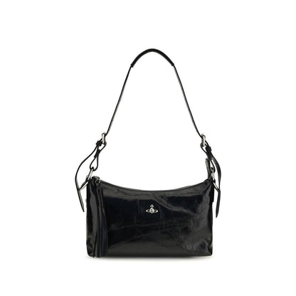 Black Calf Leather Bos Taurus Shoulder Bag