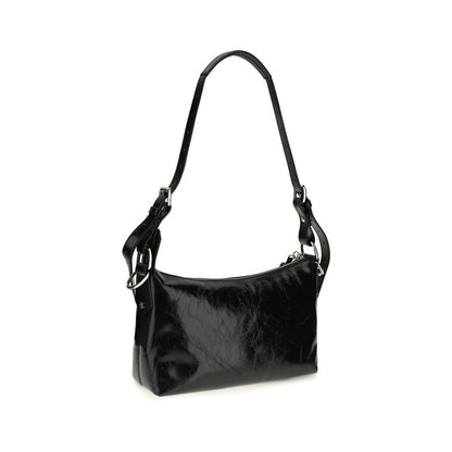 Black Calf Leather Bos Taurus Shoulder Bag
