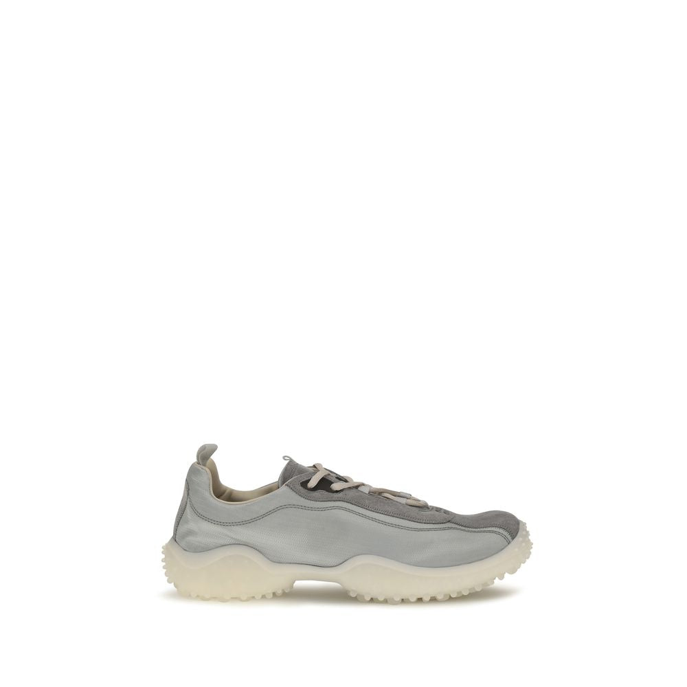 Miu Miu Bubble Gray Fabric Chunky Sneakers