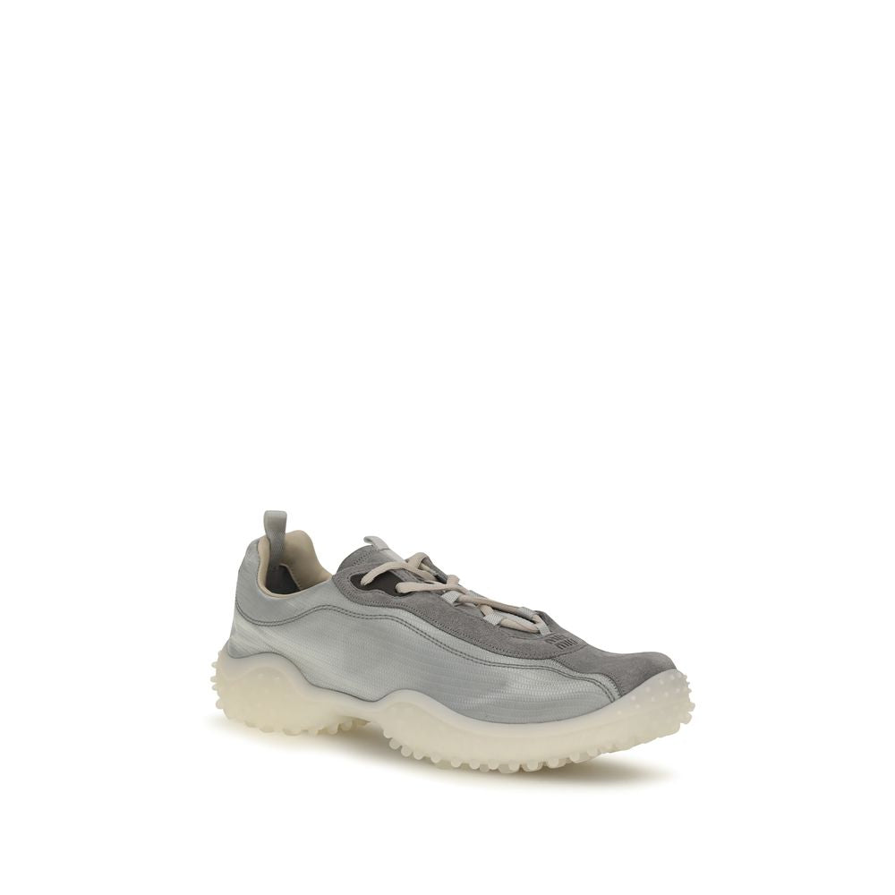 Miu Miu Bubble Gray Fabric Chunky Sneakers
