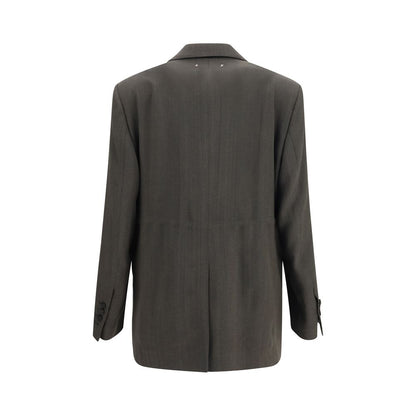 Golden Goose Laureen Deep Tundra Double-Breasted Blazer