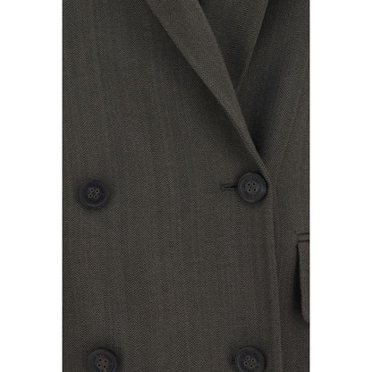 Golden Goose Laureen Deep Tundra Double-Breasted Blazer