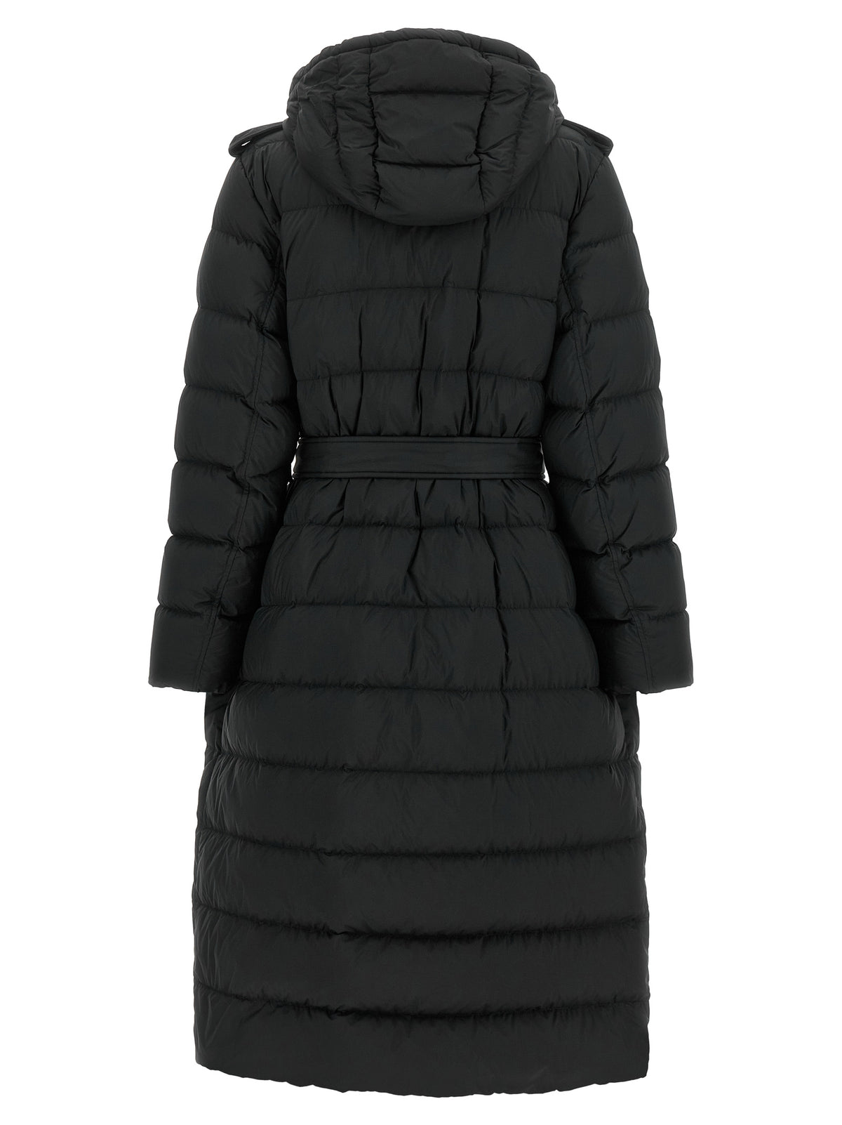Burberry Kent Black Long Down Jacket