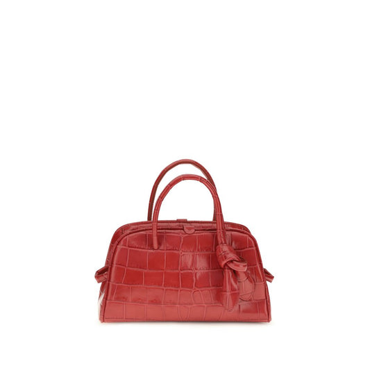 Jacquemus Le Petit Turismo Red Animal-Print Leather Handbag
