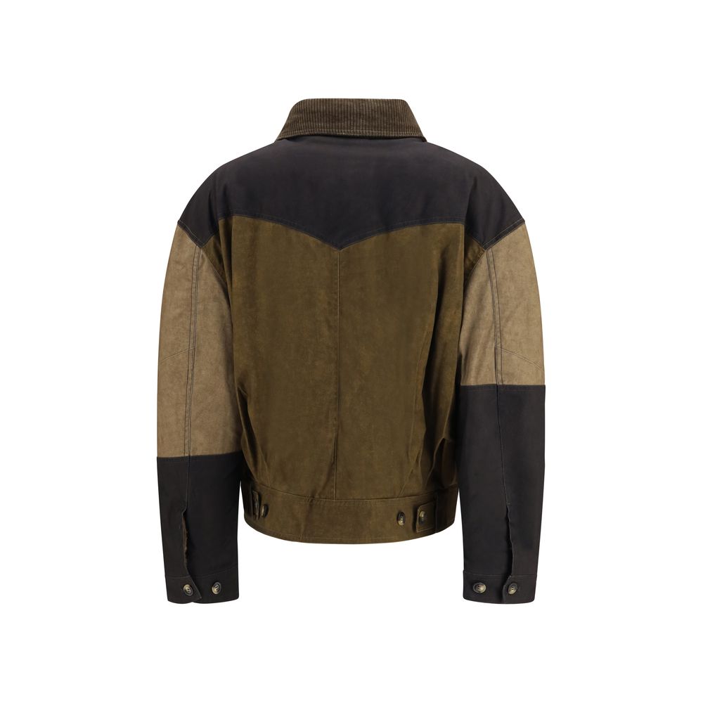 Isabel Marant Étoile Risla Bicolor Cotton Jacket