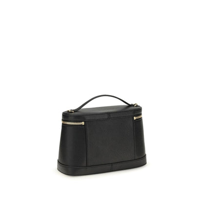 Black Calf Leather Bos Taurus Handbag
