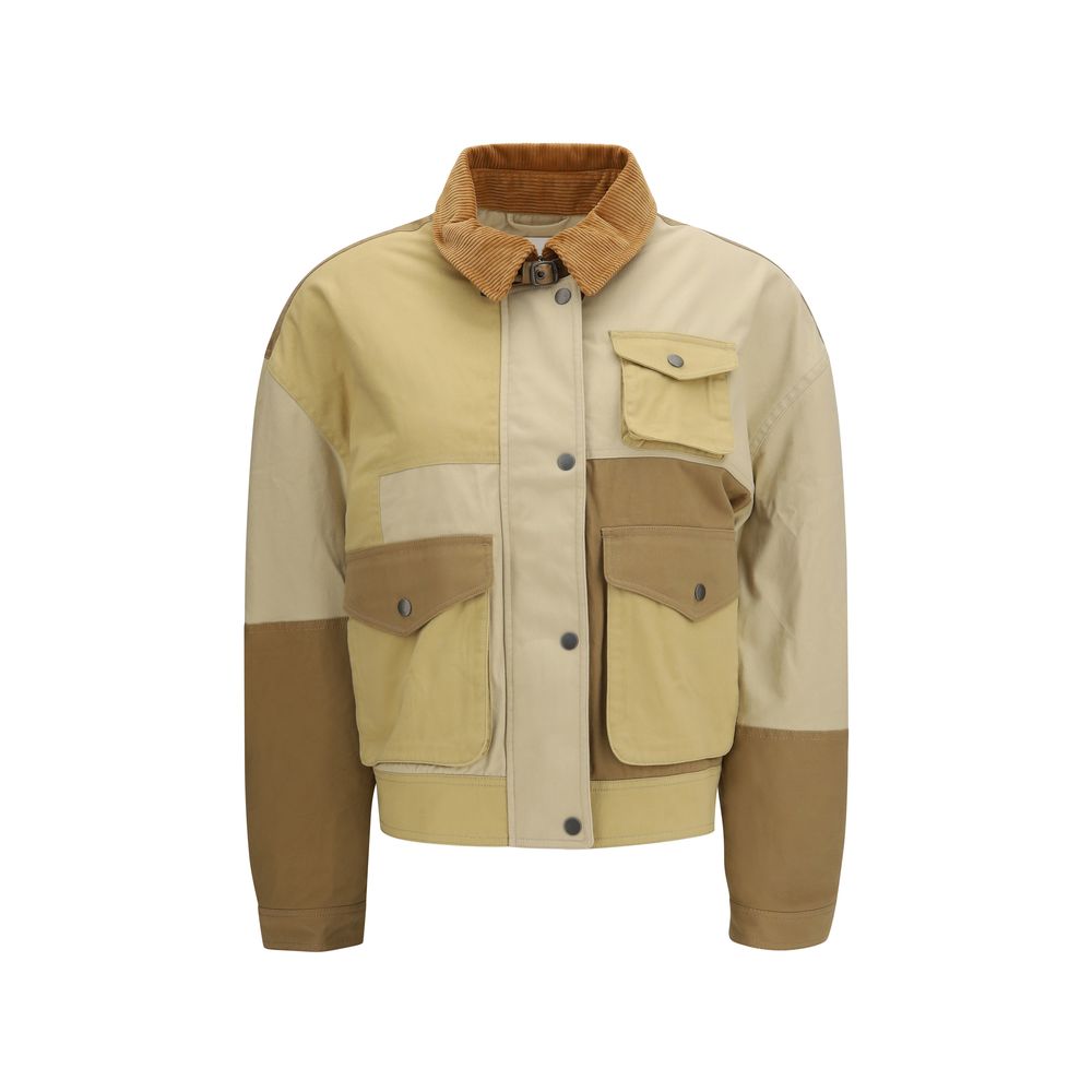Isabel Marant Étoile Risla Beige Cotton Jacket