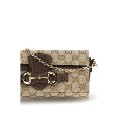 Beige Polyester Wallet