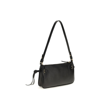 Black Calf Leather Bos Taurus Shoulder Bag