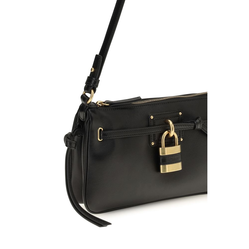 Black Calf Leather Bos Taurus Shoulder Bag