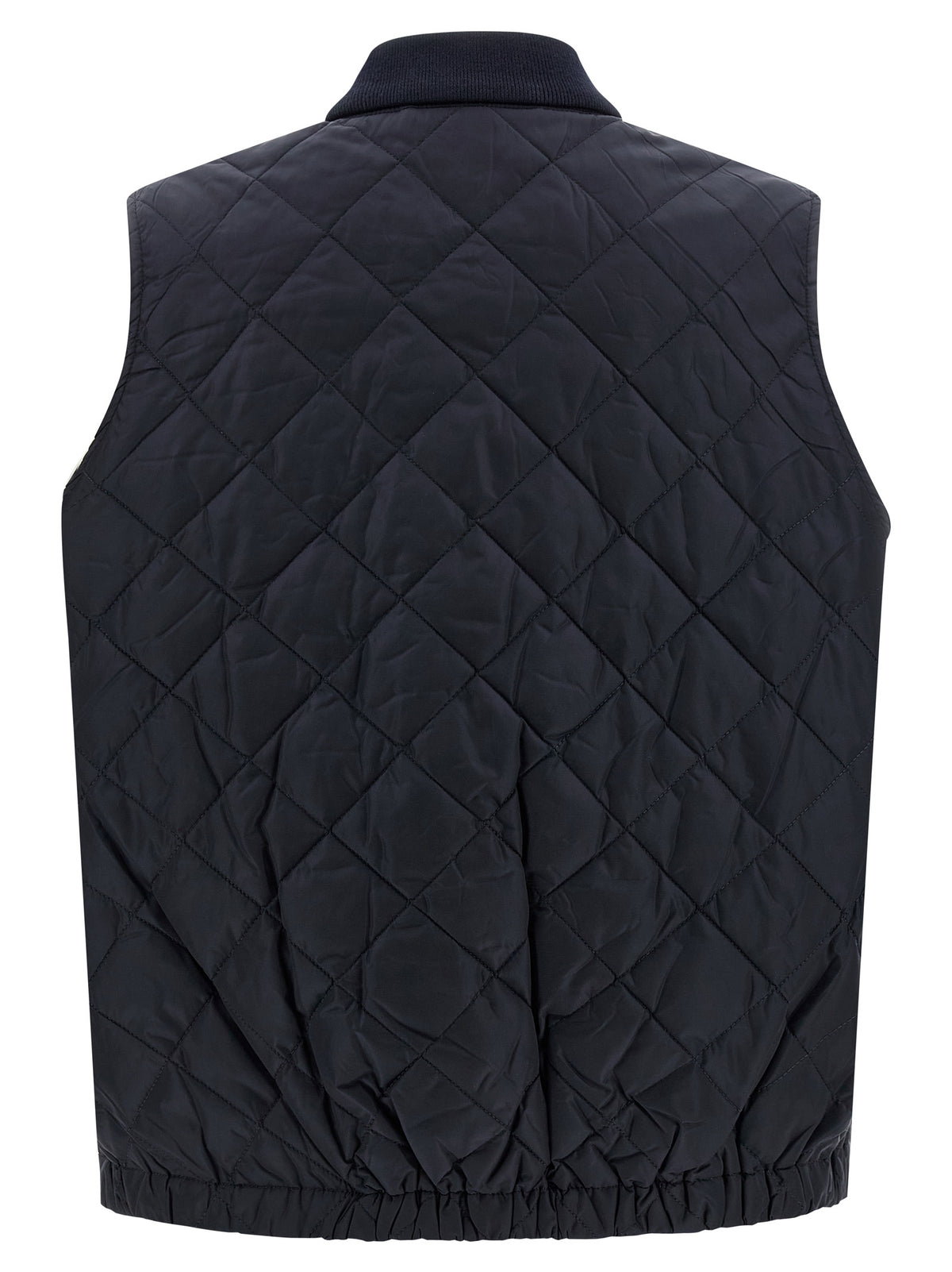Prada Blue Diamond-Quilted Re-Nylon Vest