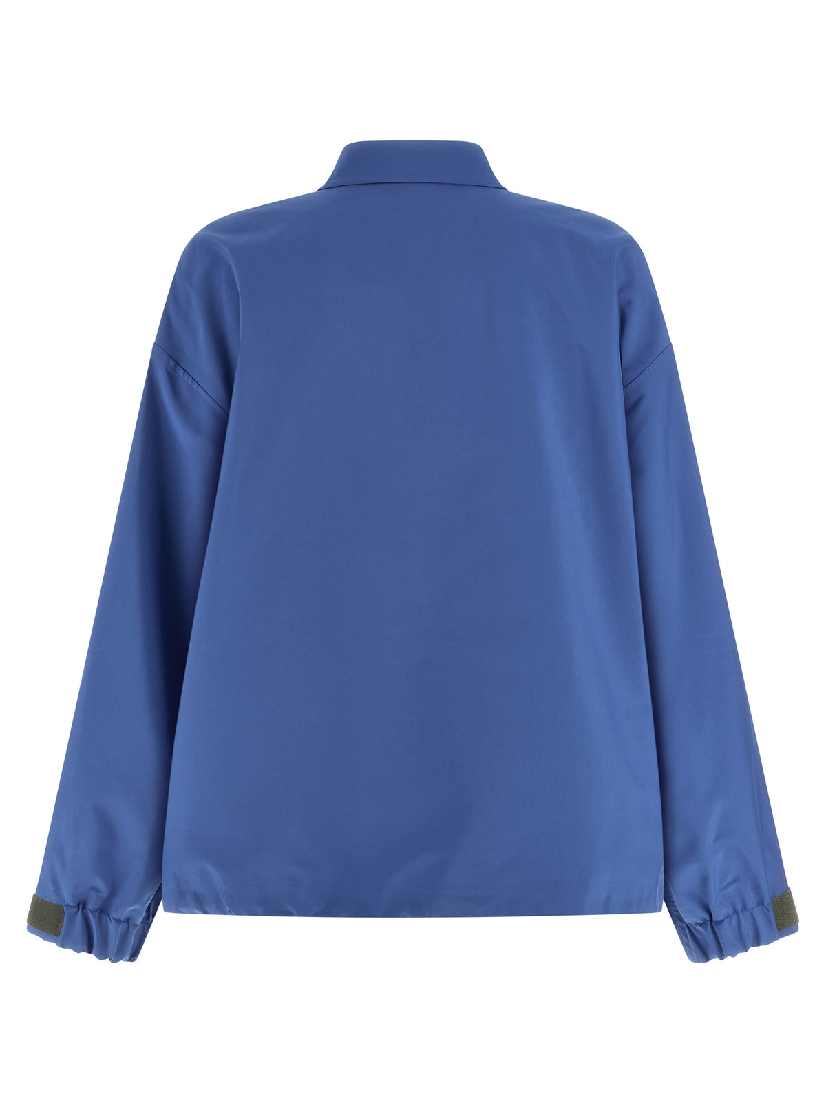 Miu Miu Blue Technical Canvas Anorak