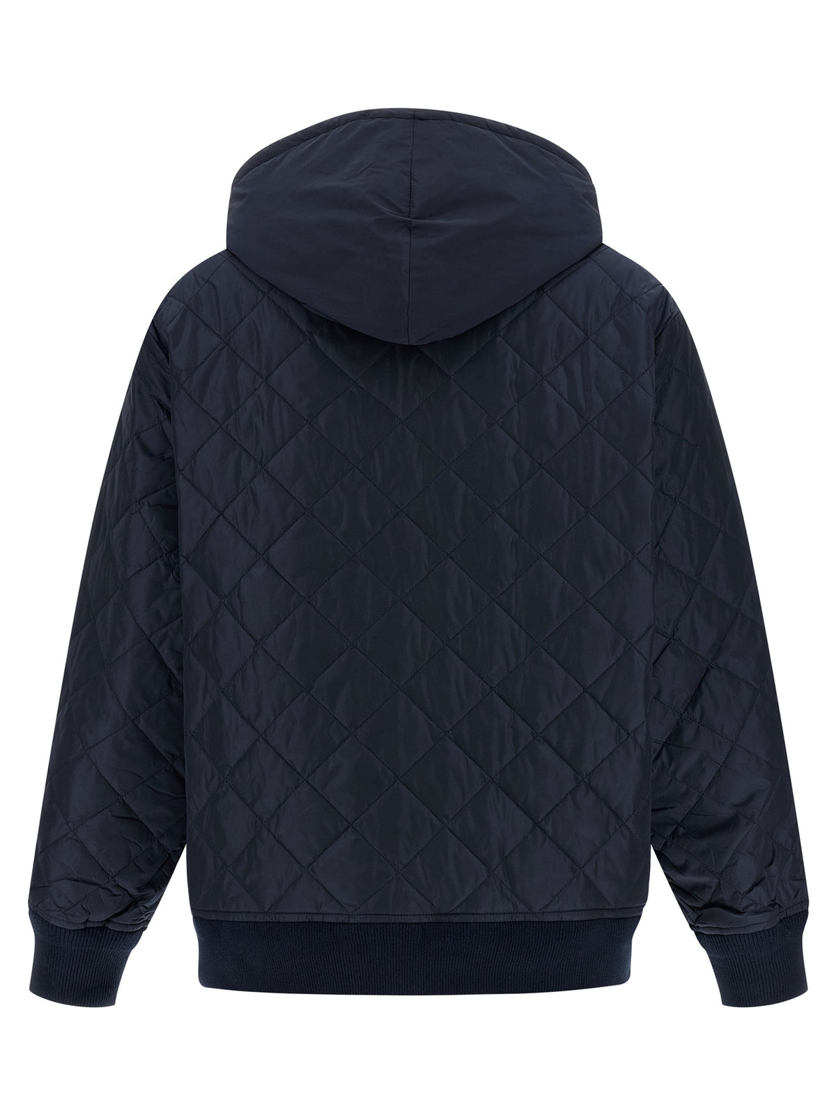 Prada Blue Quilted Nylon Jacket