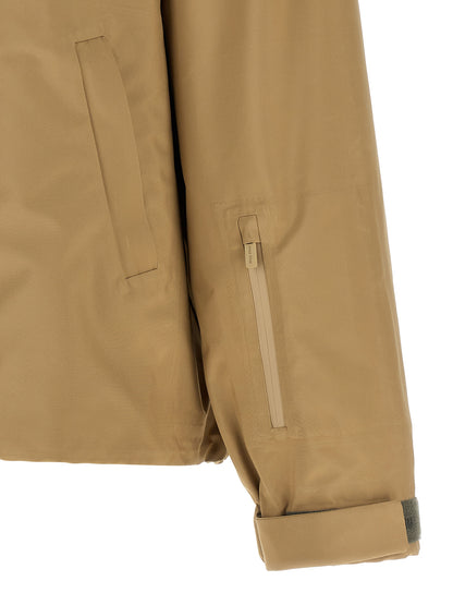 Miu Miu Beige Technical Canvas Anorak