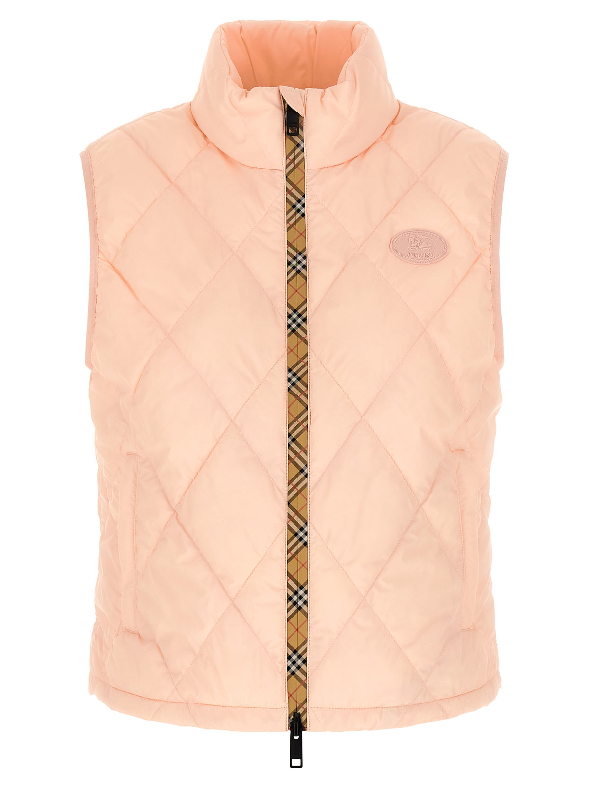 Burberry Cheswick Pink Quilted Nylon Jacket