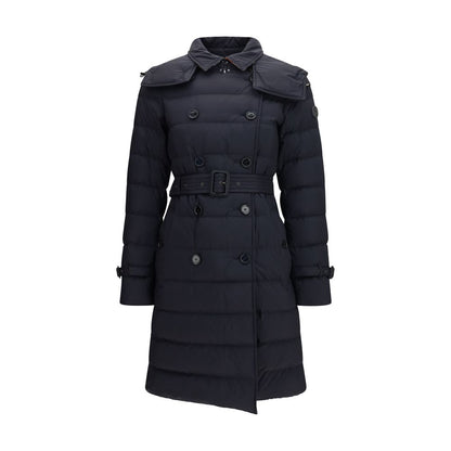 Burberry Audley Black Mid-Length Down Jacket