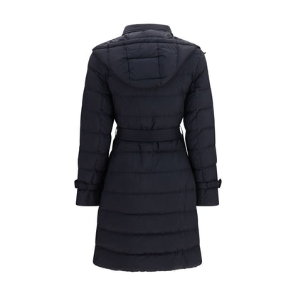 Burberry Audley Black Mid-Length Down Jacket