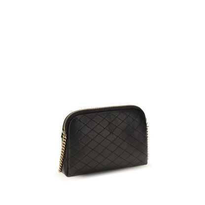 Saint Laurent Gaby Mini Camera Bag in Black Lambskin