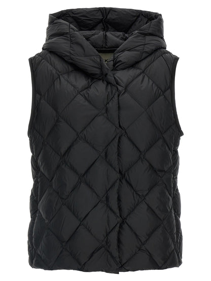 Weekend Max Mara Giochi Black Water-Repellent Vest