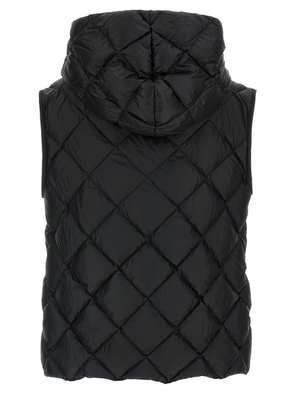 Weekend Max Mara Giochi Black Water-Repellent Vest