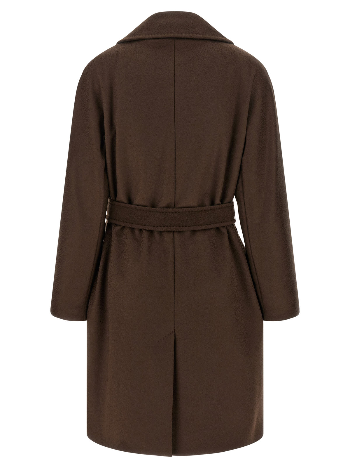 Weekend Max Mara Pedale Brown Wool Coat