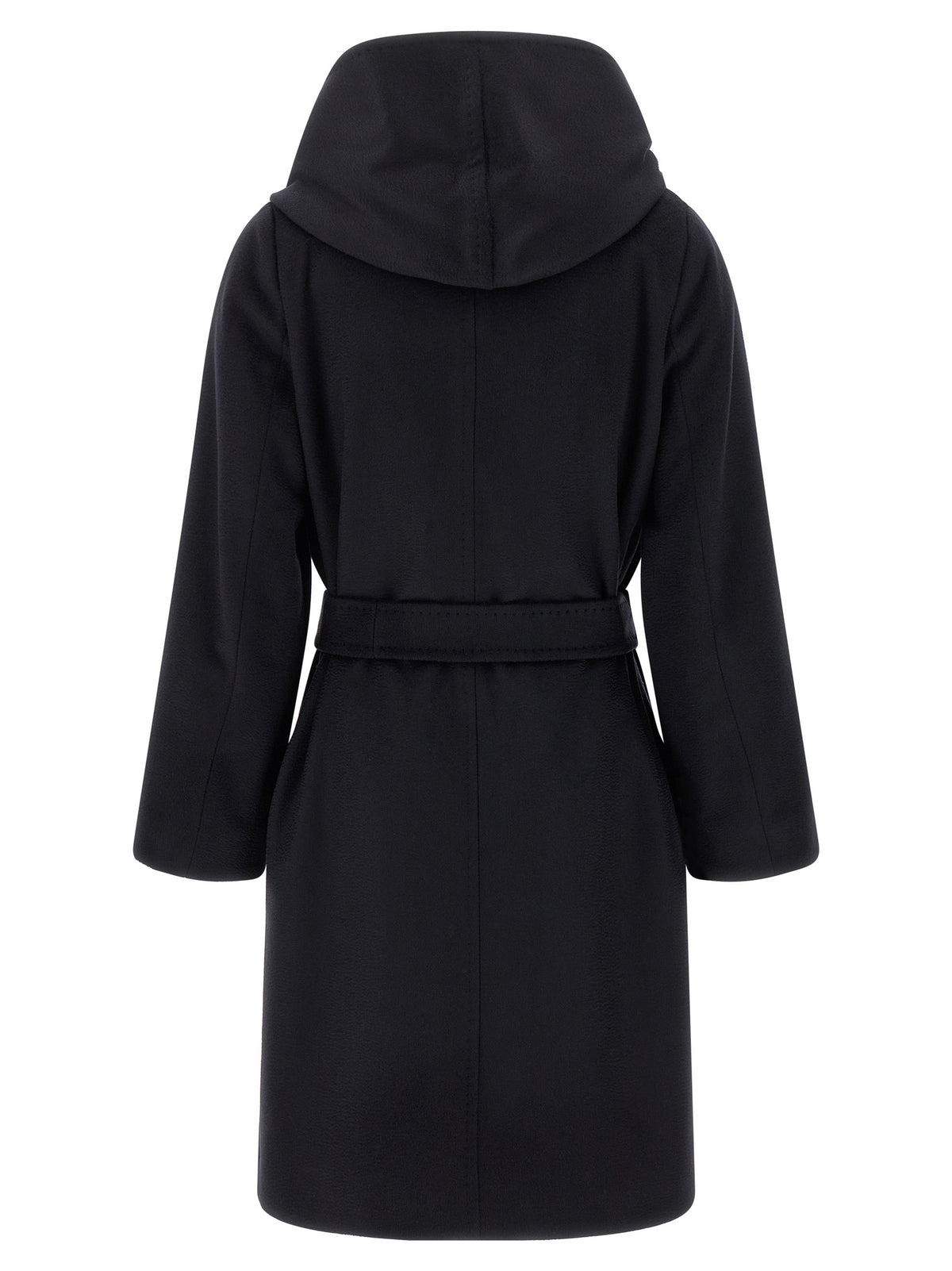 Max Mara Studio New Mang Blue Wool Coat