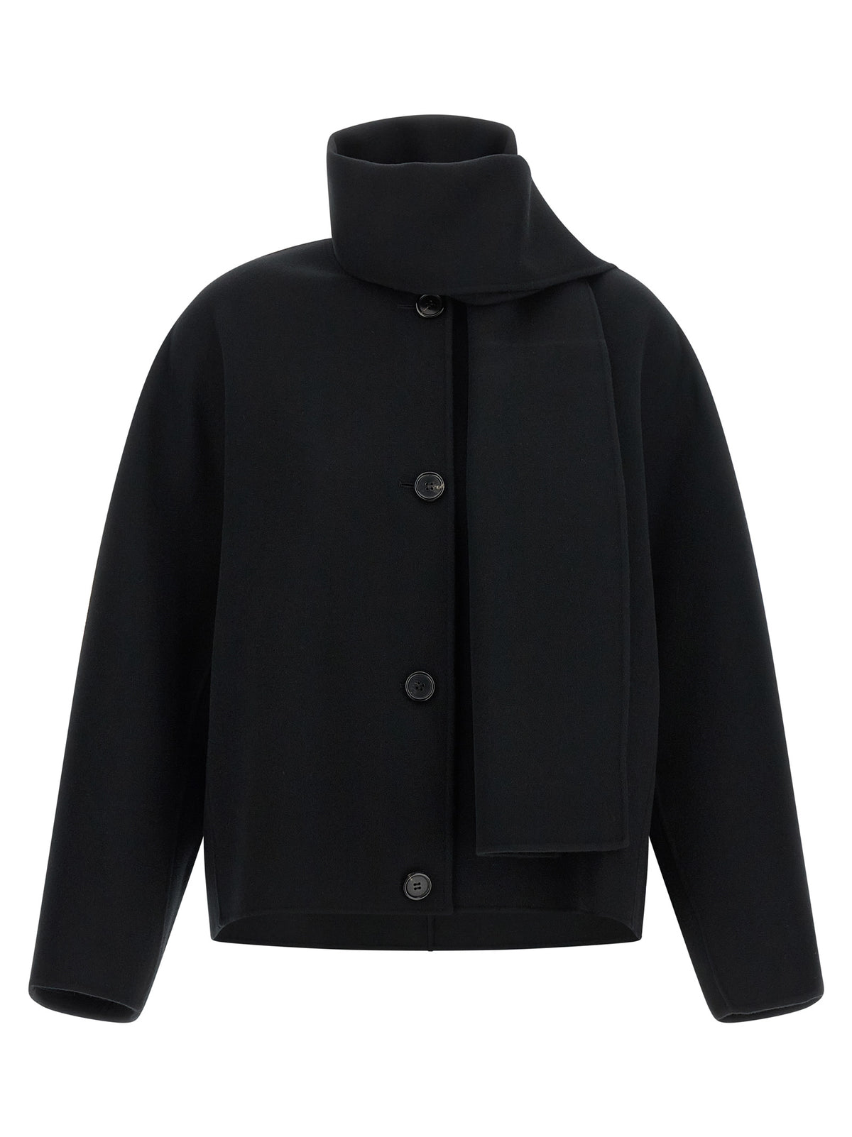 'S Max Mara Kate Black Virgin Wool Jacket